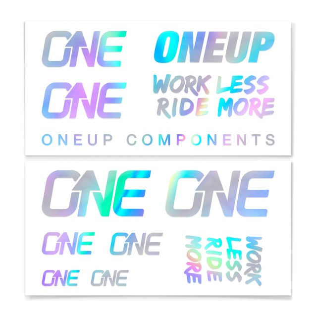 OneUp Components Handlebar Decal Kit product image.