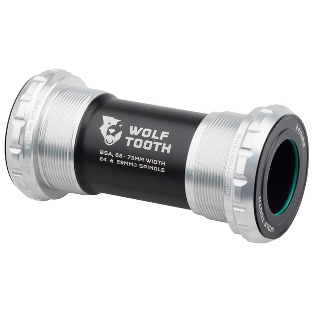 Wolf Tooth Components BSA Bottom Bracket. Manufacturer reference photo; color and size may vary.