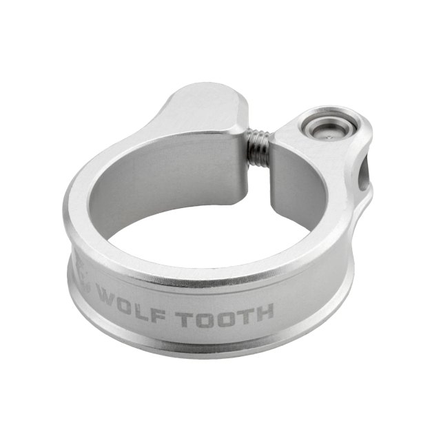 Wolf Tooth Components Seatpost Clamp. Manufacturer reference photo; color and size may vary.