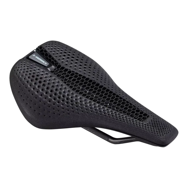 Specialized S-Works Power EVO with Mirror 155 mm Saddle. Manufacturer reference photo; color and size may vary.