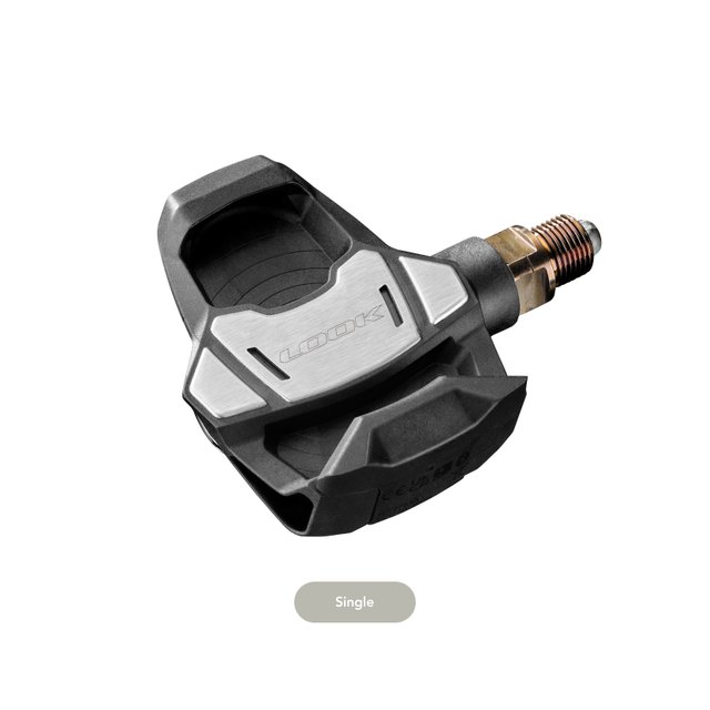 Look KEO Blade Power Single Power Meter Pedal. Manufacturer reference photo; color and size may vary.