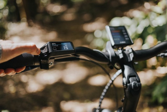 Bosch eBike Systems Purion 200 Control Unit and Display. Manufacturer reference photo; color and size may vary.