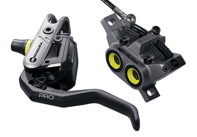 MAGURA MAGURA GUSTAV PRO 4-Piston Brake Caliper. Manufacturer reference photo; color and size may vary.