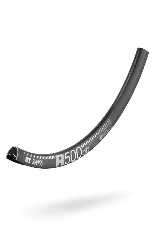 DT Swiss R 500 Rim. Manufacturer reference photo; color and size may vary.