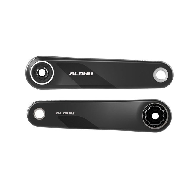 ROTOR ROTOR ALDHU Carbon 2x12-Speed Crankset. Manufacturer reference photo; color and size may vary.