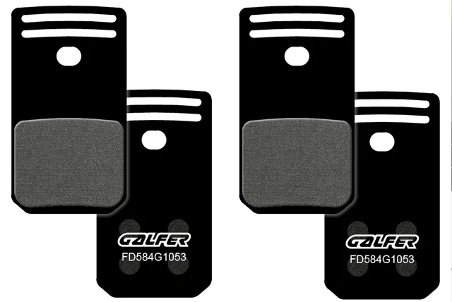 Galfer Magura Gustav Pro FD584 G1455 Road Brake Pads. Manufacturer reference photo; color and size may vary.