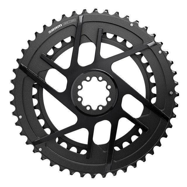 SRAM Rival 2x Chainring Kit. Manufacturer reference photo; color and size may vary.