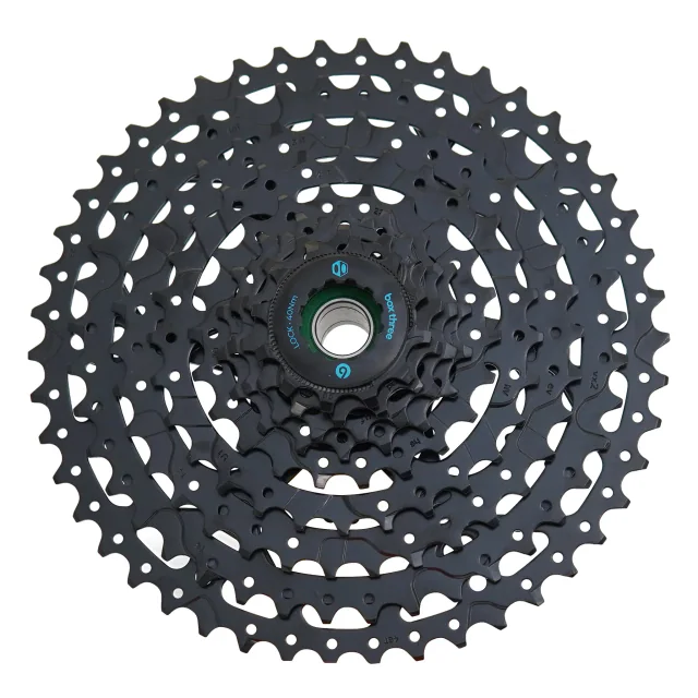 Box Components Box Three Prime 9 E-Bike Cassette. Manufacturer reference photo; color and size may vary.