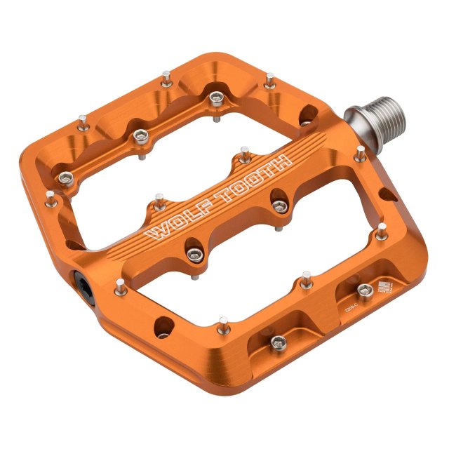 Wolf Tooth Components Waveform Aluminum Pedals product image.