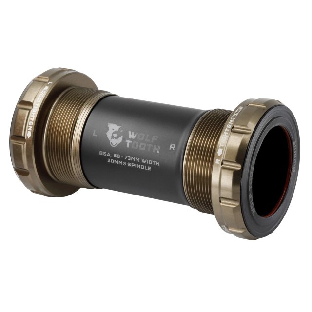 Wolf Tooth Components BSA Bottom Bracket. Manufacturer reference photo; color and size may vary.