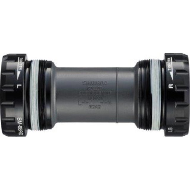 Shimano SHIMANO SM-BBR60 HOLLOWTECH II Bottom Bracket. Manufacturer reference photo; color and size may vary.