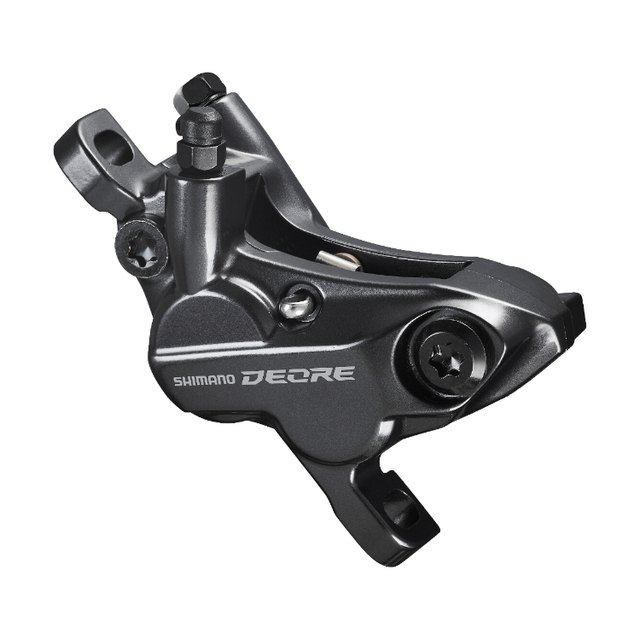 Shimano DEORE BR-M6120 4-Piston Brake Caliper product image.