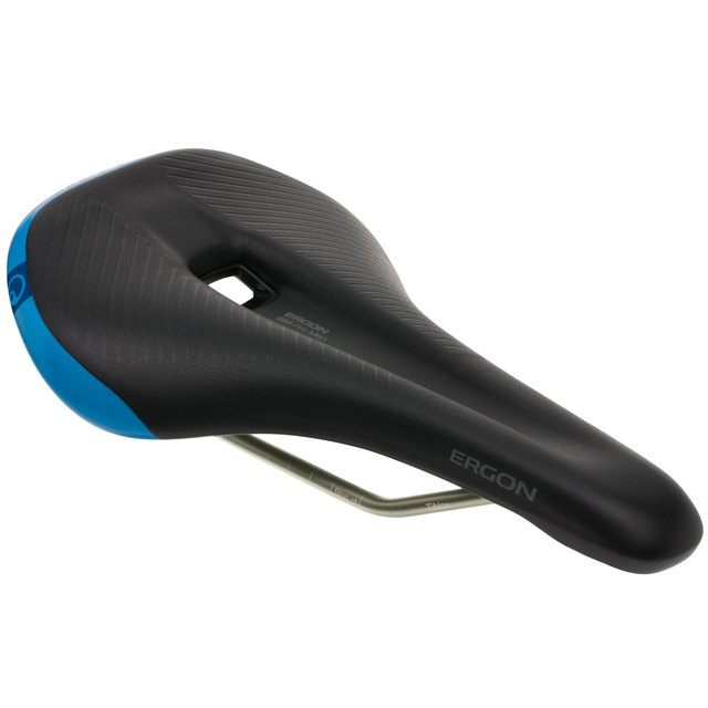 Ergon SM Pro Men 156 mm Saddle. Manufacturer reference photo; color and size may vary.