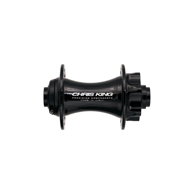 Chris King Boost 6-Bolt Front Hub. Manufacturer reference photo; color and size may vary.