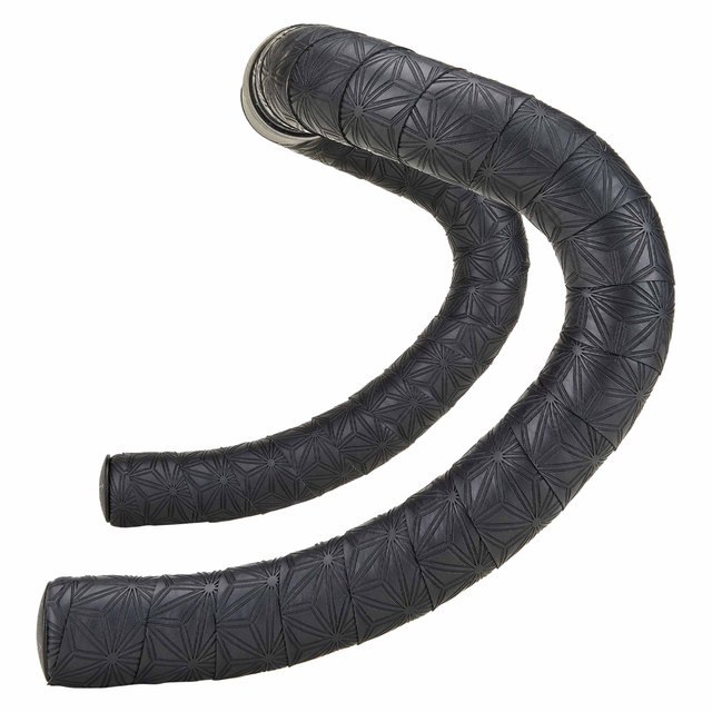 Supacaz Super Sticky Kush 2.5 mm Bar Tape, Black; 2200 mm length; 30 mm width; 2.5 mm thickness; manufacturer code BT-01