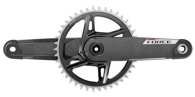 SRAM Force XPLR Crankset. Manufacturer reference photo; color and size may vary.