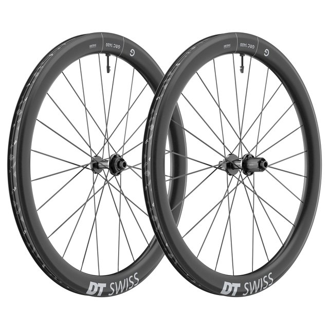 DT Swiss GRC 1400 DICUT 30 mm rear wheel. Manufacturer reference photo; color and size may vary.