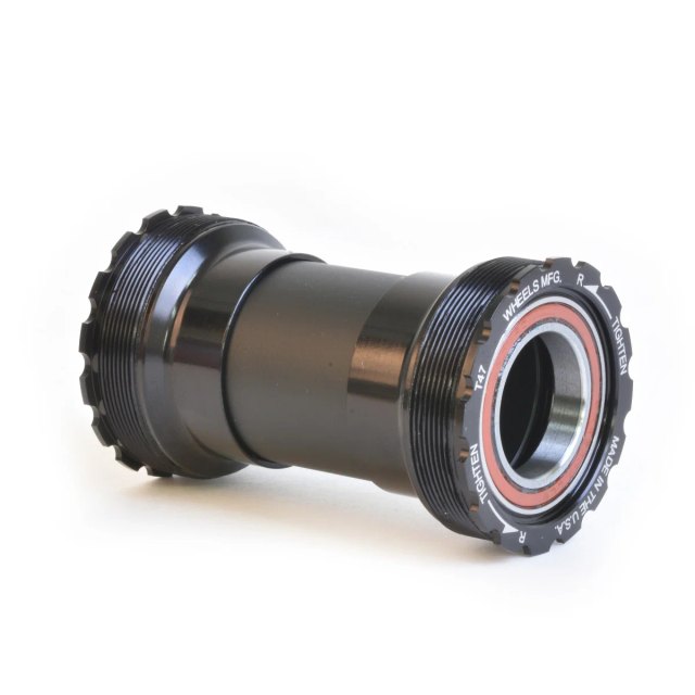 Wheels Manufacturing Wheels Mfg T47 Inboard 24 mm Shimano Angular Contact Bottom Bracket product image.
