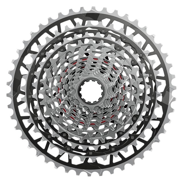 SRAM RED XPLR XG-1391 Cassette. Manufacturer reference photo; color and size may vary.