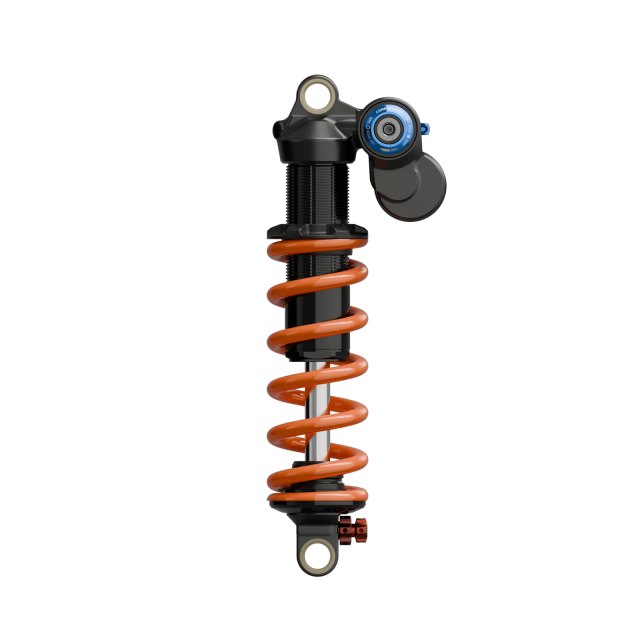 Fox DHX2 Factory 230 x 65 mm Coil Shock. Manufacturer reference photo; color and size may vary.