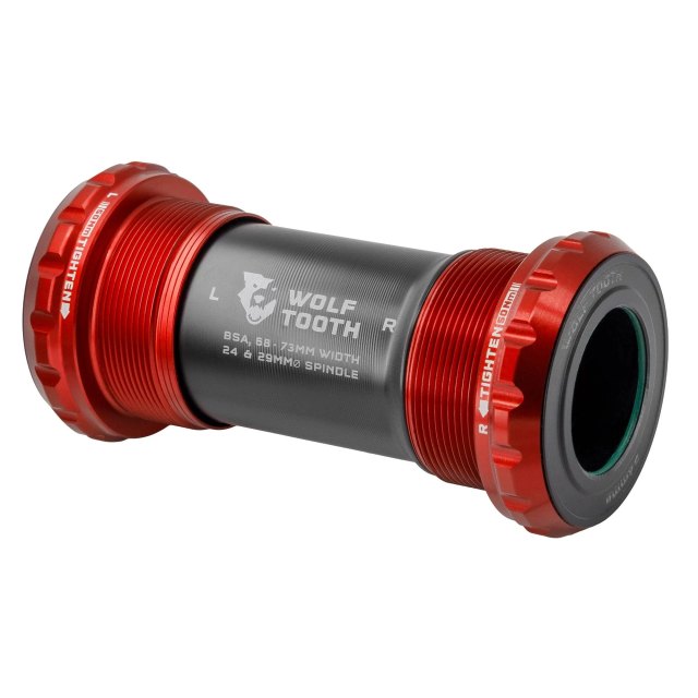 Wolf Tooth Components BSA Bottom Bracket. Manufacturer reference photo; color and size may vary.