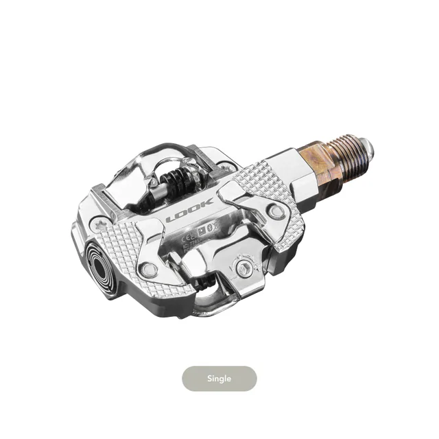 Look X-Track Power Single SPD Power Meter Pedal. Manufacturer reference photo; color and size may vary.