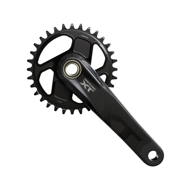 Shimano DEORE XT FC-M8200 Crankset. Manufacturer reference photo; color and size may vary.