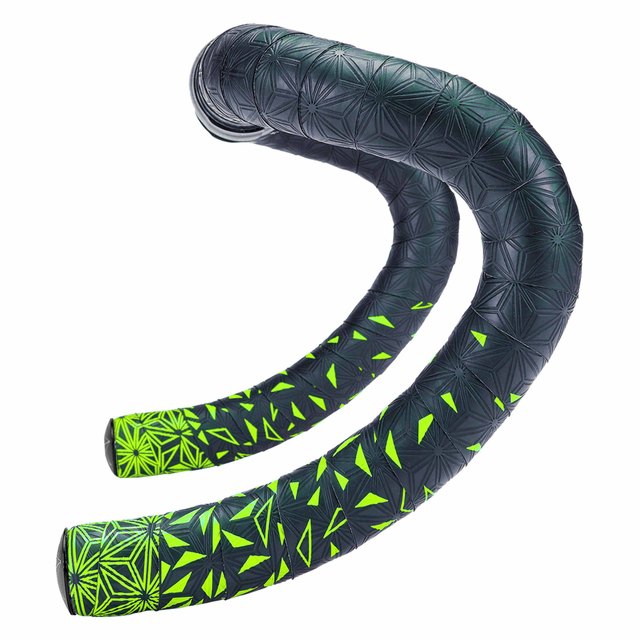 Supacaz Super Sticky Kush Star Fade 2.5 mm Bar Tape product image.