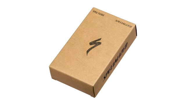 Specialized manufacturer closed TPU Tube packaging. Catalog: 700 x 25-35c, 50 mm Presta; inner tube and valve are not visible.