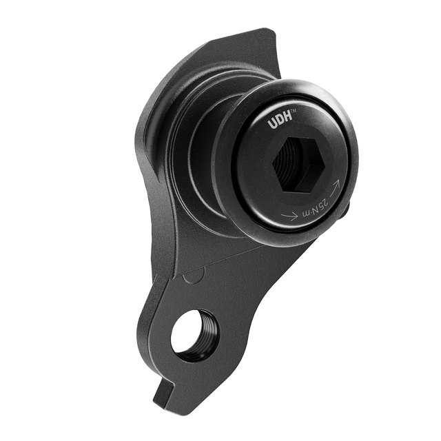 SRAM Universal Derailleur Hanger. Manufacturer reference photo; color and size may vary.