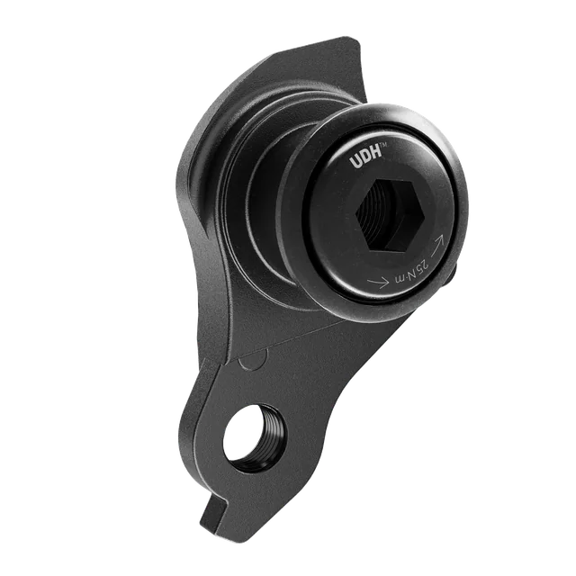 SRAM Universal Derailleur Hanger. Manufacturer reference photo; color and size may vary.