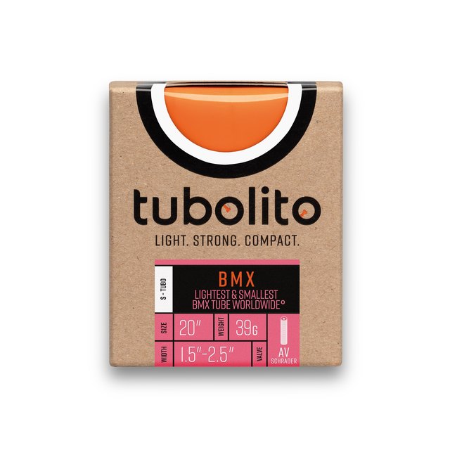 Tubolito S-Tubo-BMX TPU Inner Tube. Manufacturer reference photo; color and size may vary.