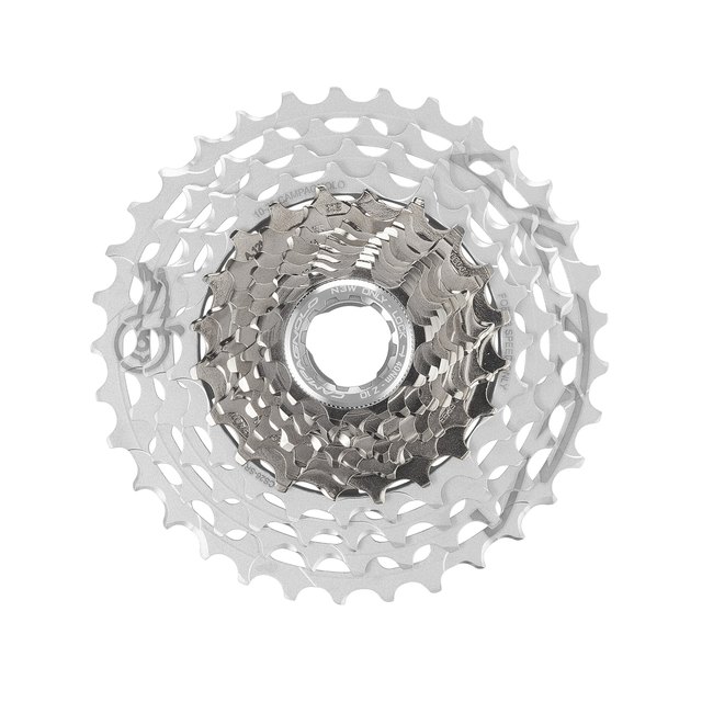 Campagnolo Super Record 13 Ultra Cassette. Manufacturer reference photo; color and size may vary.
