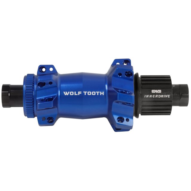 Wolf Tooth Components Mountain Rear Hub - Straight Pull Centerlock Boost. Manufacturer reference photo; color and size may vary.
