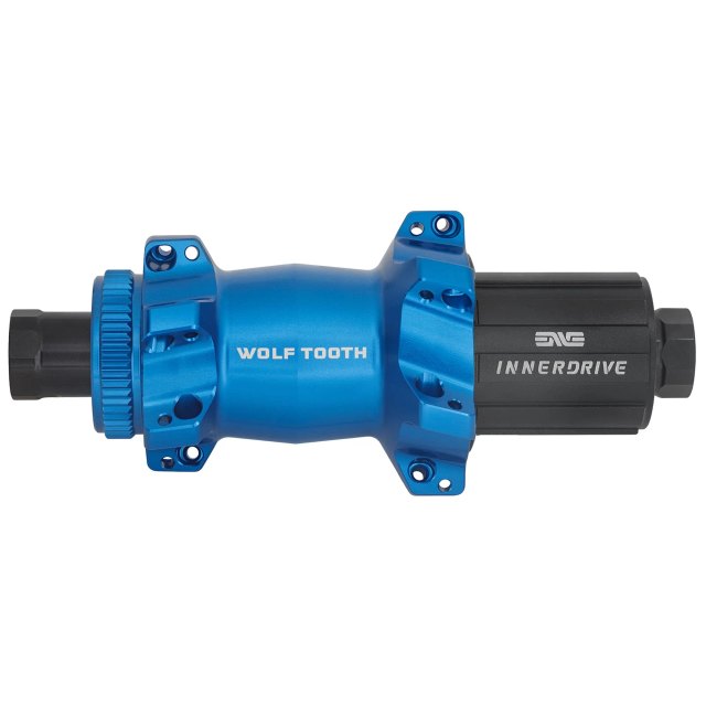 Wolf Tooth Components Road / Gravel Rear Hub - Straight Pull Centerlock. Manufacturer reference photo; color and size may vary.