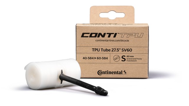 Continental ContiTPU Inner Tube. Manufacturer reference photo; color and size may vary.
