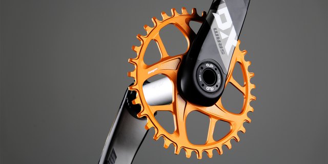 Hope Technology Hope 3 Bolt Direct Mount Chainring. Manufacturer reference photo; color and size may vary.