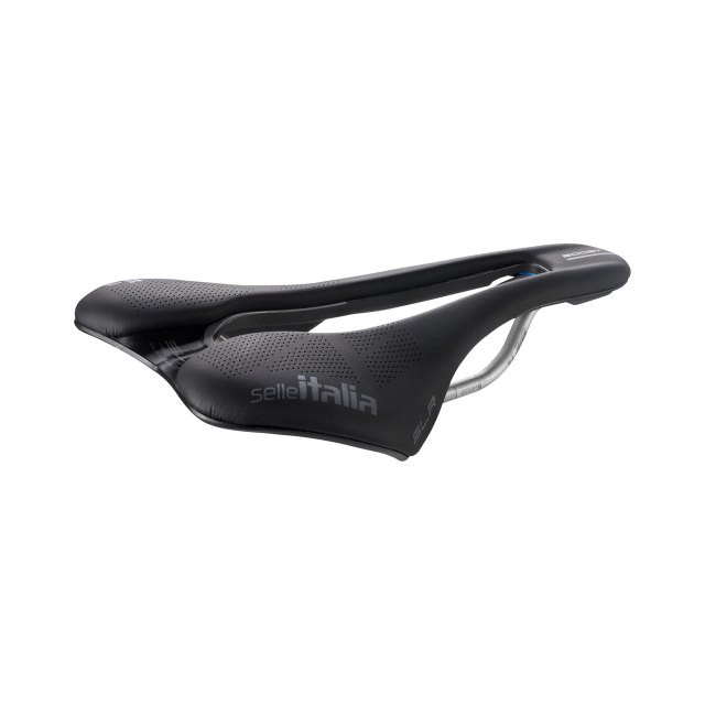 Selle Italia SLR Boost TI 316 Superflow Saddle. Manufacturer reference photo; color and size may vary.