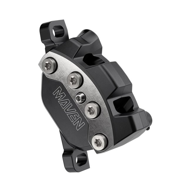 SRAM Maven Ultimate Hydraulic Disc Brake Caliper. Manufacturer reference photo; color and size may vary.