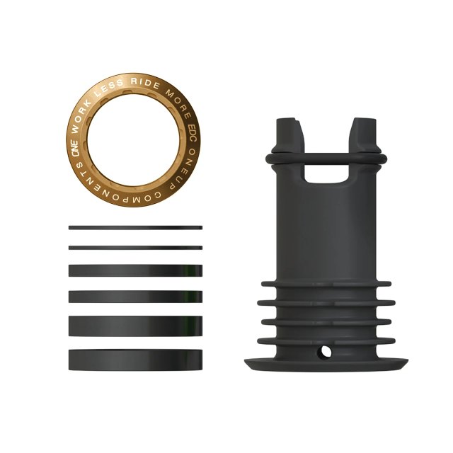 OneUp Components EDC Threaded Top Cap product image.