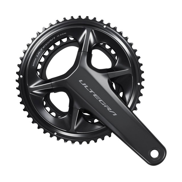 Shimano ULTEGRA FC-R8100 Crankset. Manufacturer reference photo; color and size may vary.
