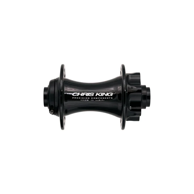 Chris King Boost 6-Bolt Front Hub. Manufacturer reference photo; color and size may vary.