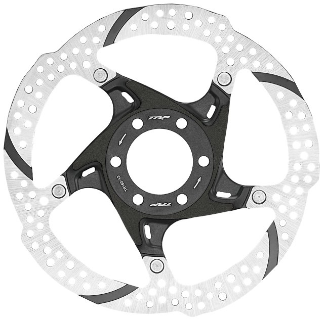 TRP TRP TR43 160 mm 1.8 mm Brake Rotor. Manufacturer reference photo; color and size may vary.