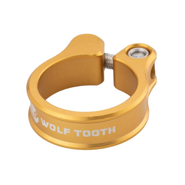 Wolf Tooth Components Seatpost Clamp - Purple - 36.4mm. Manufacturer reference photo; color and size may vary.