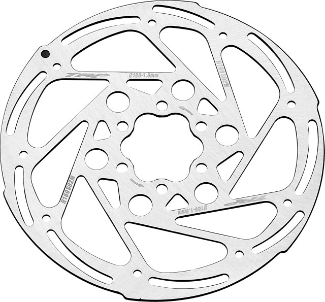 TRP TRP RS02M 160 mm 1.8 mm Brake Rotor. Manufacturer reference photo; color and size may vary.