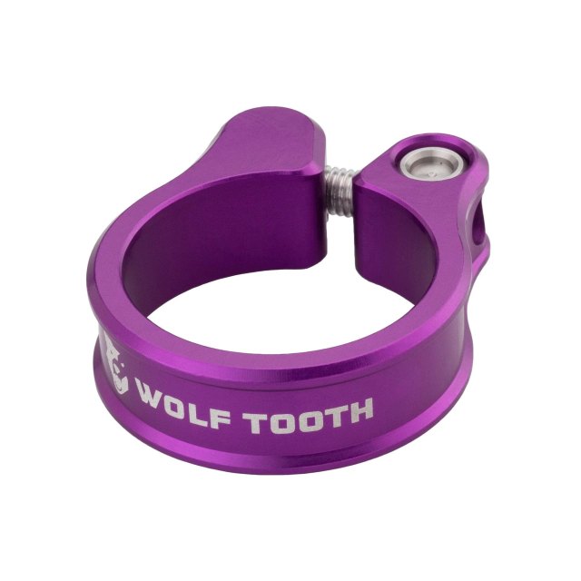 Wolf Tooth Components Seatpost Clamp. Manufacturer reference photo; color and size may vary.