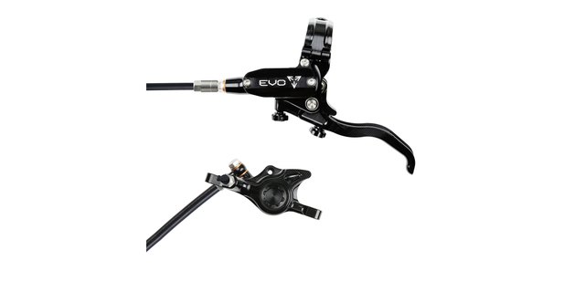 Hope Technology Hope EVO X2 Post Mount Two-Piston Hydraulic Disc Brake. Manufacturer reference photo; color and size may vary.