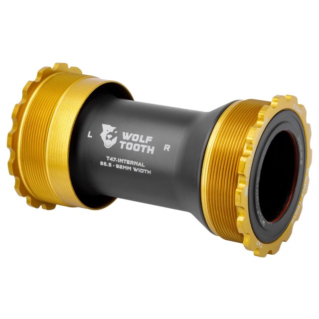 Wolf Tooth Components T47 Internal Bottom Bracket. Manufacturer reference photo; color and size may vary.