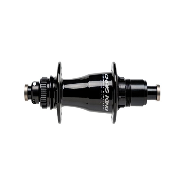 Chris King Boost Centerlock Rear Hub. Manufacturer reference photo; color and size may vary.