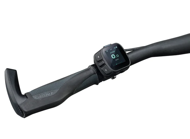 Giant Connect Riser, manufacturer handlebar connect riser 690mm partial left grip detail